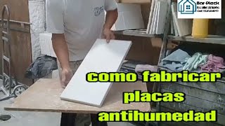 como realizar placas antihumedad [upl. by Treharne]