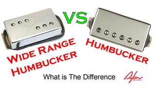 Wide Range Humbucker VS PAF Humbucker [upl. by Bobine]