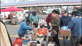 SELLING AT COLUMBUS FLEA MARKET [upl. by Eirallam918]