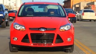 Ford Focus 10 Ecoboost Team Review  Fifth Gear [upl. by Eikcid912]