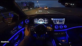 The MercedesAMG GT 63 S 2024 Test Drive at NIGHT [upl. by Shayne811]