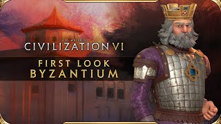 Civilization VI  First Look Byzantium  Civilization VI  New Frontier Pass [upl. by Cailly537]