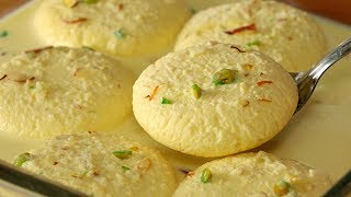 Rasmalai Recipe  How To Make Rasmalai  Homemade Rasmalai Recipe  Kanaks Kitchen [upl. by Silvers]