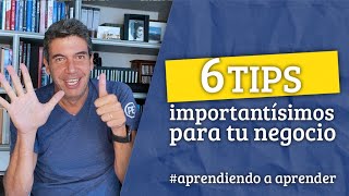 6 tips para un negocio exitoso [upl. by Narayan168]