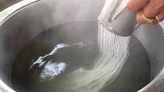 Thai Rice Flour Noodles Recipe [upl. by Hochman]