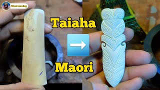 Carved Taiaha [upl. by Mosby43]