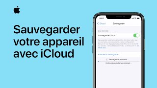 Sauvegarder votre iPhone iPad ou iPod touch sur iCloud  Assistance Apple [upl. by Doniv]