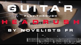 NOVELISTS FR  Head Rush Guitar Playthrough [upl. by Shepperd]