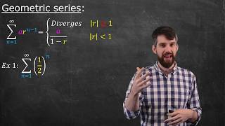 Geometric Series  Convergence Derivation and Example [upl. by Abdu]