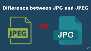 Difference Between JPG And JPEG [upl. by Animlehliw681]