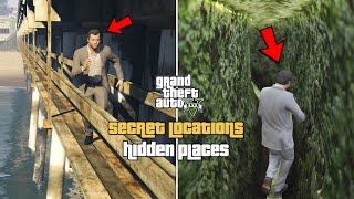 GTA 5  Best Secret Locations and Hidden Places TOP 20 [upl. by Ashraf]