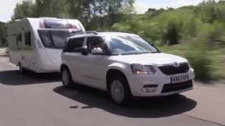 Practical Caravan reviews the Škoda Yeti GreenLine II [upl. by Riabuz]