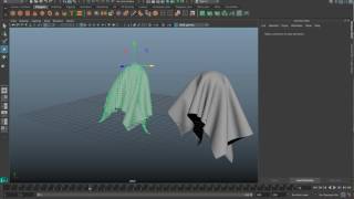 3D Basics in Maya  Intro to Cloth Simulation [upl. by Gregorio]