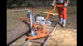 Norwood PortaMill Chainsaw Sawmill  Make Your Own Lumber [upl. by Aizti426]