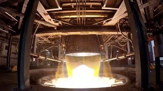 Ariane 6 Vulcain 21 engine tests [upl. by Rosel]