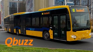 Qbuzz Fryslân  Busstation Leeuwarden  4K60 HDR [upl. by Norbie331]