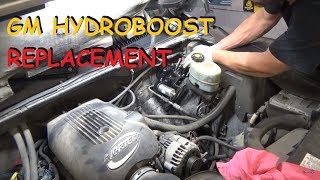 GM Truck Hydroboost Hydraulic Brake Booster  Remove amp Replace [upl. by Ciri598]