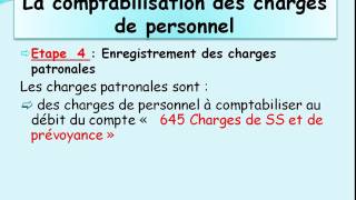 La comptabilisation des charges de personnel [upl. by Yenatirb]