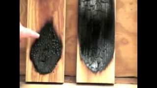 Fire Retardant Coating for Wood [upl. by Cristobal]