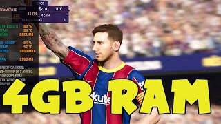 PES 2021 on 4GB RAM eFootball PES 2021 tested [upl. by Avis86]