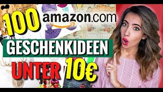 100 nützliche AMAZON Geschenkideen UNTER 10€ für Familie Freund Freundin [upl. by Sauls]