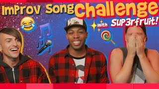 Todrick Hall  Improv Song Challenge w Superfruit [upl. by Aihsein]