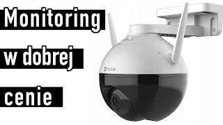 EZVIZ C8C PTZ kamera WiFi 360 stopni  monitoring w dobrej cenie [upl. by Cowden]