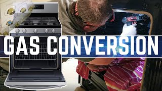 Convert Gas Range from Natural to LP  Samsung NX58R5601SS  Part 2 [upl. by Lenhard]