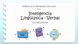 Inteligencia Lingüística – Estrategia de aprendizaje [upl. by Kan]