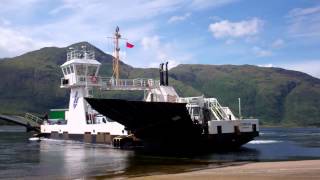 Corran Ferry Loch Linnhe Scottish Highlands Of Scotland [upl. by Selfridge]