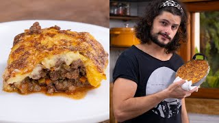 A MELHOR RECEITA DE ESCONDIDINHO DE CARNE MOÃDA QUE VOCÃŠ JÃ VIU  SUPER FÃCIL E DELICIOSO [upl. by Odlavso]