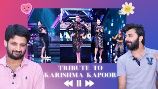 Pakistani Reaction on Super Dancer 4 Karishma Kapoor Tribute  Bsn Reaction [upl. by Nitsud]