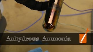 Distilling pure anhydrous ammonia [upl. by Nnylaehs]