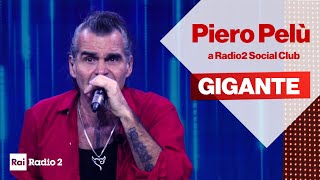 Piero Pelù dal vivo a Radio2 Social Club  quotGigantequot [upl. by Marrin]