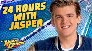 24 Hours With Jasper Dunlop ⏰ Day In The Life  Henry Danger [upl. by Lori]