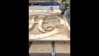 inc cutting wood monogram [upl. by Cara482]