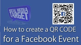 How to create a QR code for your Facebook Event [upl. by Egnalos]