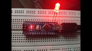 Arduino Nano Basics Project Led Blink [upl. by Glenna]