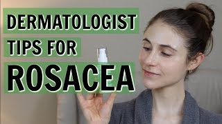 DERMATOLOGIST TIPS FOR ROSACEA SKIN CARE PRODUCTS DR DRAY [upl. by Corson]