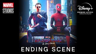 SPIDERMAN NO WAY HOME 2021 Ending Scene  Marvel Studios [upl. by Nauqahs]