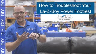 How to Troubleshoot Your LaZBoy Power Footrest  Resetting the Safety Mechanism [upl. by Aihtiekal828]