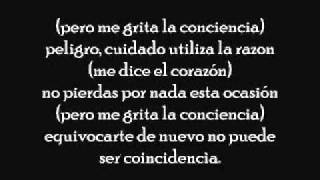 la conciencia  gilberto santa rosa letra [upl. by Goldman952]