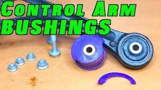 How To Replace Worn Control Arm Bushings [upl. by Topper]