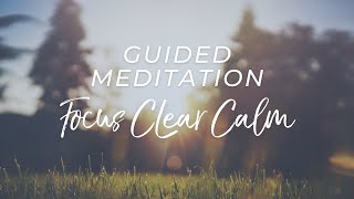 15Minute Guided Meditation for Focus and Clarity [upl. by Tenej]