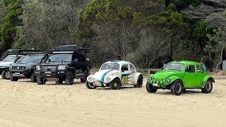 VW Baja beach driving on Moreton Island trip [upl. by Neit]