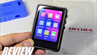 REVIEW MECHEN HiFi MP3 Player 24 Touchscreen Bluetooth 50 FM Radio [upl. by Michiko677]