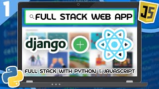 Django amp React Tutorial 1  Full Stack Web App With Python amp JavaScript [upl. by Emelina907]