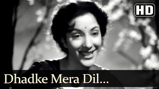 Dhadke Mera Dil HD  Babul Songs  Dilip Kumar  Nargis  Shamshad Begum  Filmigaane [upl. by Vail498]