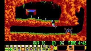 Lemmings PC  Level 1 Just dig [upl. by Nicolle]