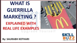 What is Guerrilla Marketing Real life case studies and examples  Best Marketing Campaigns [upl. by Tolliver457]